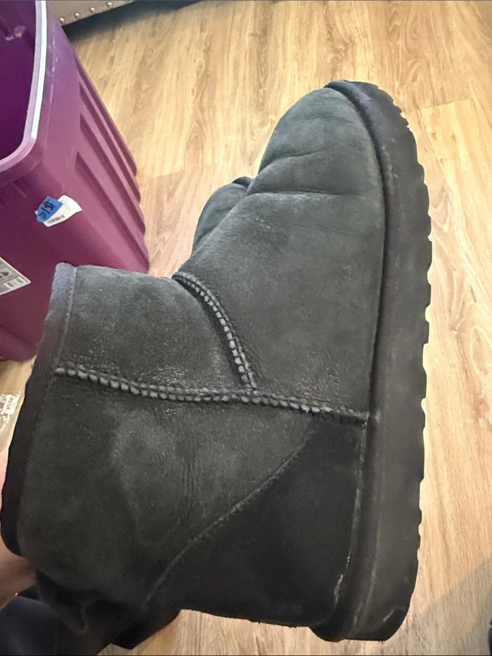 UGG Black Short Boot